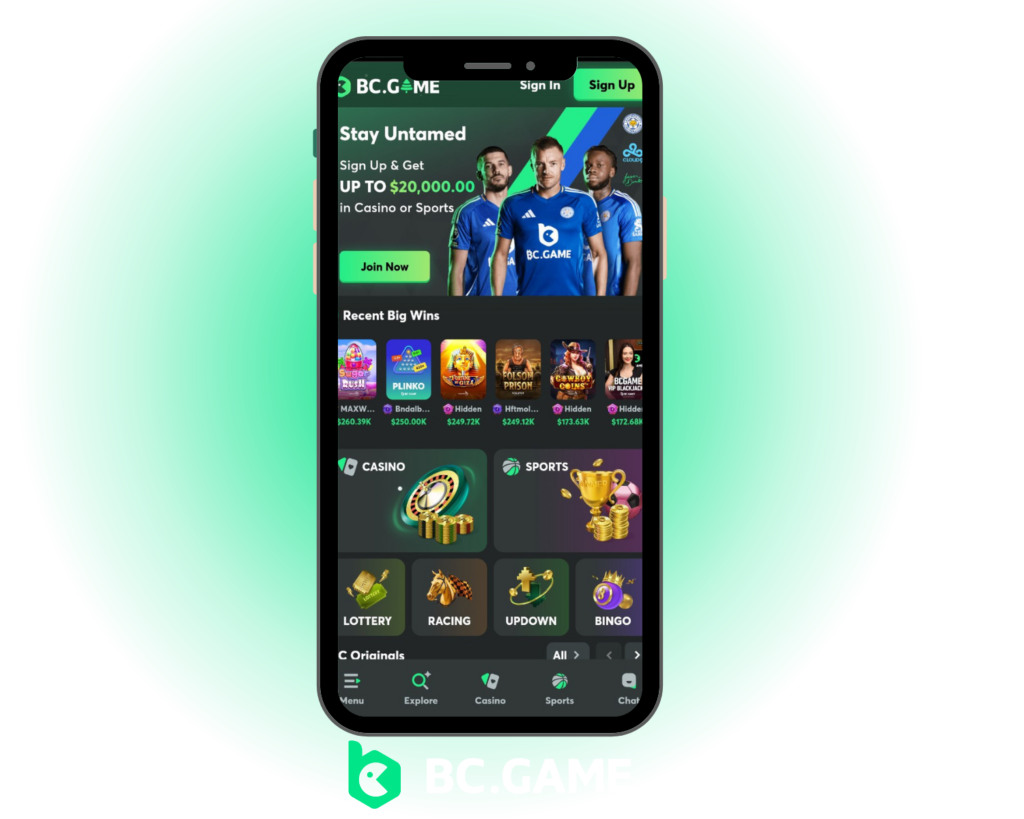BC Game Application: Download And Install for Android and IOS in India